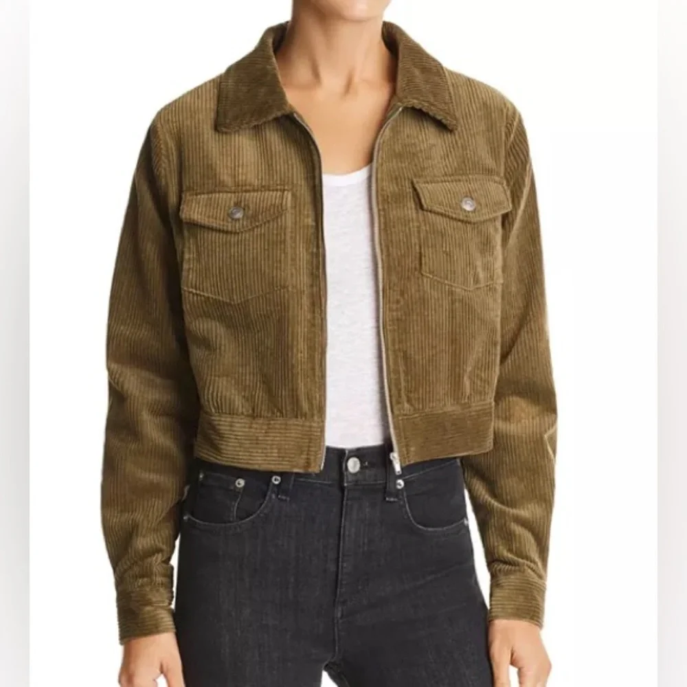 🚨New LOST+ WANDER Cropped Corduroy Jacket - Picture 1 of 4